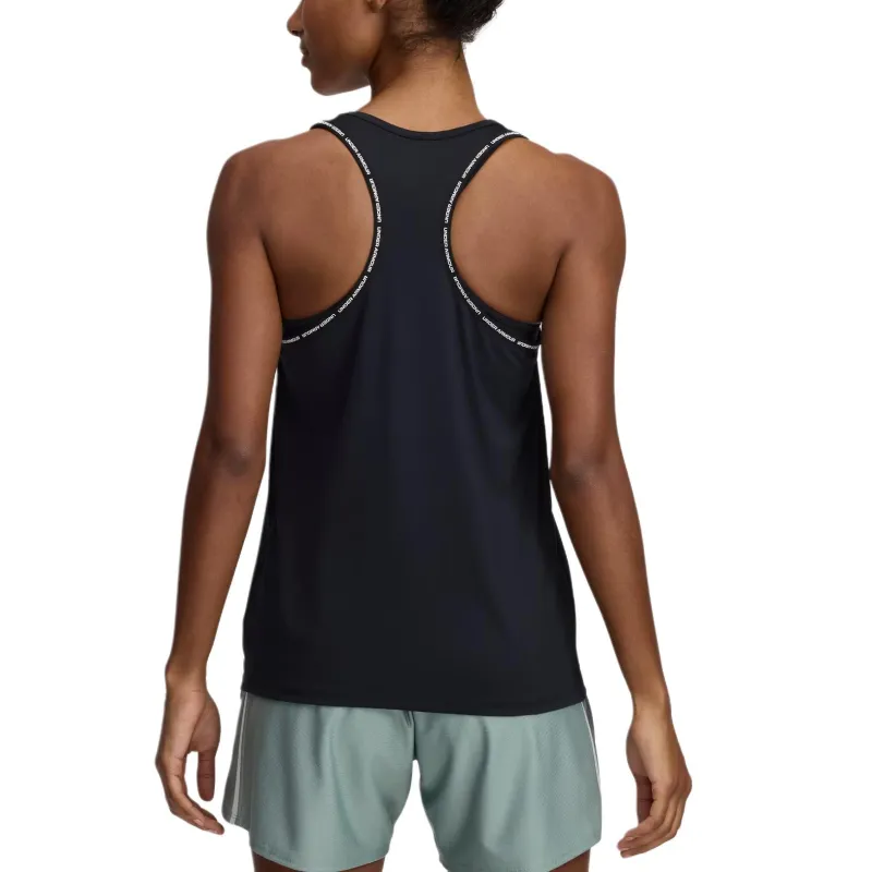 Under Armour KnockoutTech SS25 Tank Top Women's Black/White-3