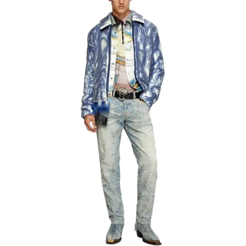 DIESEL 2023 D-Finitive-Fsf-1 Distressed Jeans-1