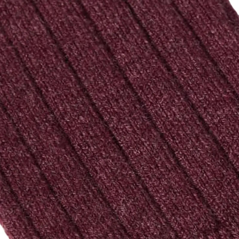 Brunello Cucinelli Knee High Socks Men's 1 Pack Amaranth Purple-1