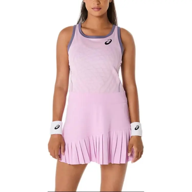 Asics Sleeveless Dress Women's Pink-3