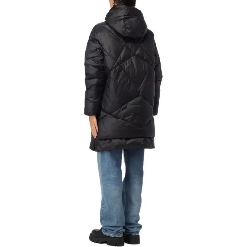 PINKO Zip Up Hooded Padded Coat-4