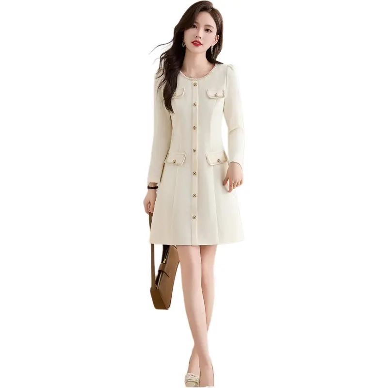 Fele.d Long Sleeved Dress Women's-2