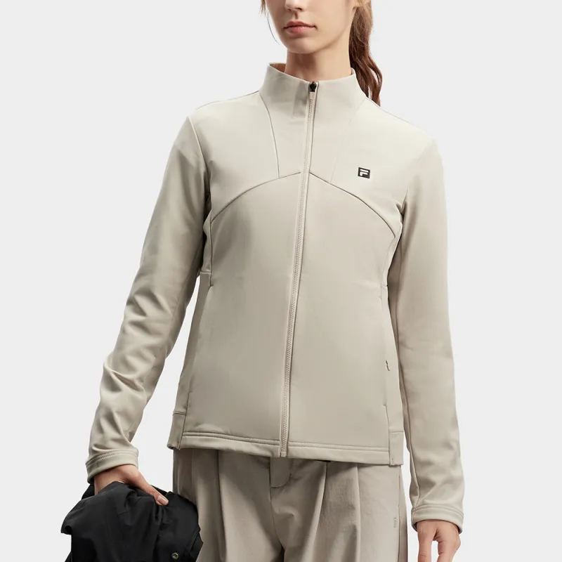 FILA Windbreaker Jacket Women's Cloud White-2