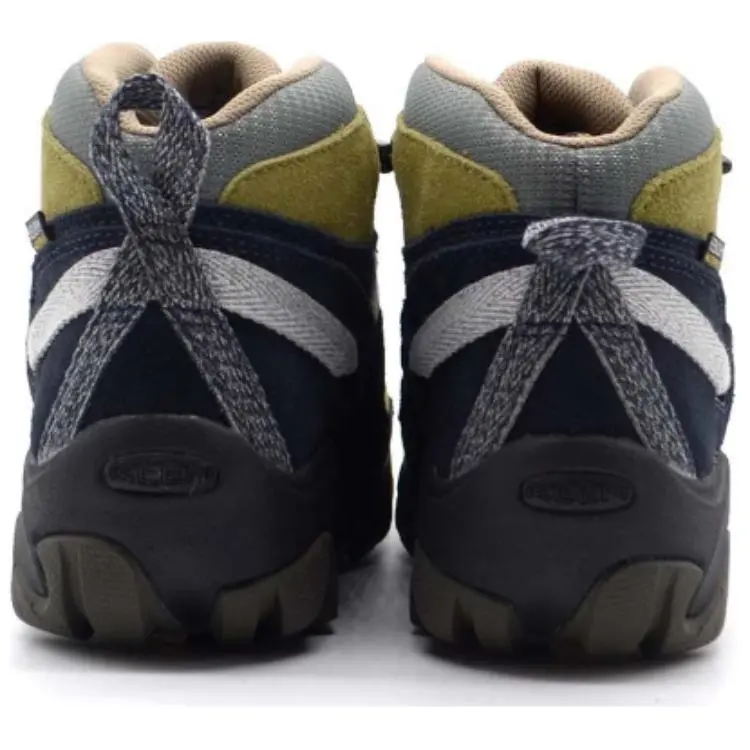 KEEN Targhee 2 Waterproof And Breathable Mid-Top Outdoor Shoes Women's Blue Green-3