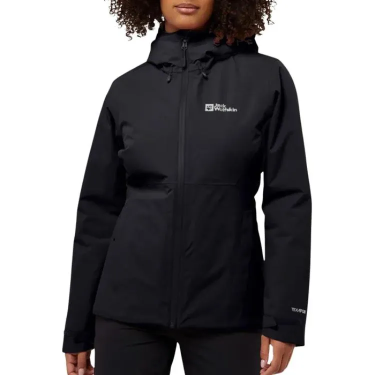 Jack Wolfskin Jackets Coats Women's Black-2