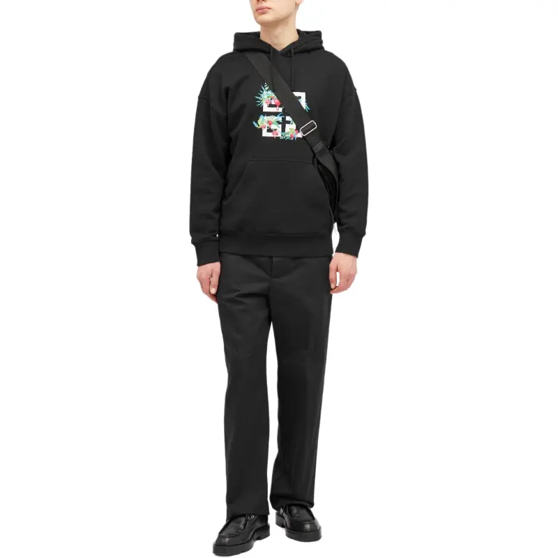 Givenchy 4G Floral Printed Drawstring Hoodie-2
