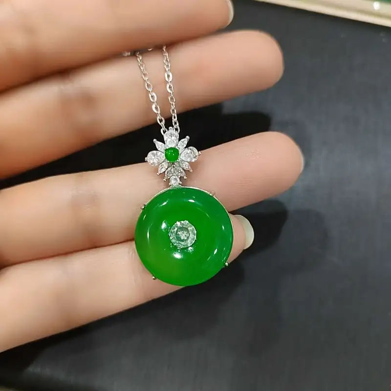 Gifts Chalcedony Necklaces Unisex-6