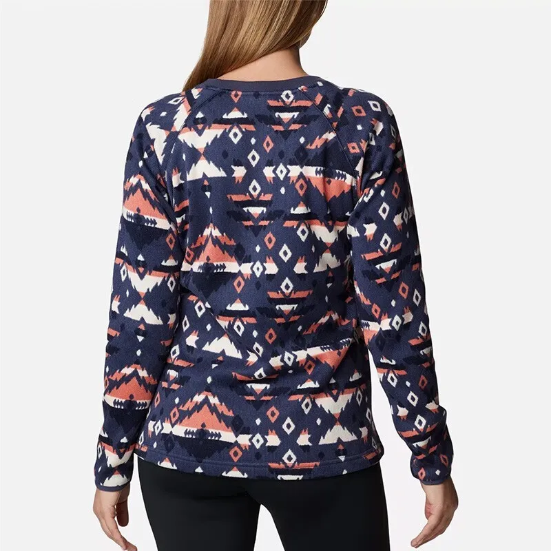 Columbia Sweatshirts Women's Blue-4