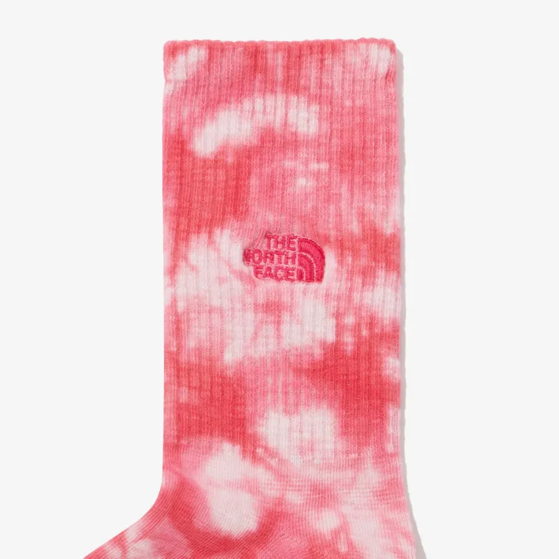 THE NORTH FACE Mid Calf Socks Unisex 1 Pack Hot Pink-2