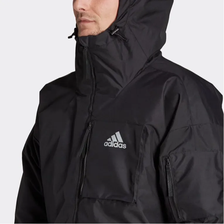 Adidas Down Jackets Men Black-4