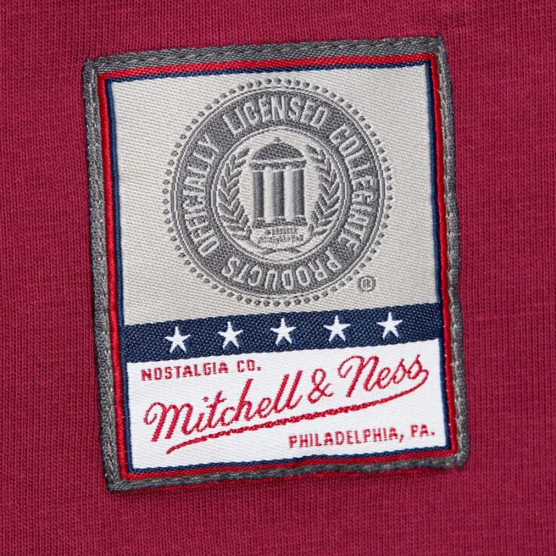 Mitchell & Ness x NCAA Texas Southern Tigers Jacquard Ringer T Shirt Men's Chestnut-3