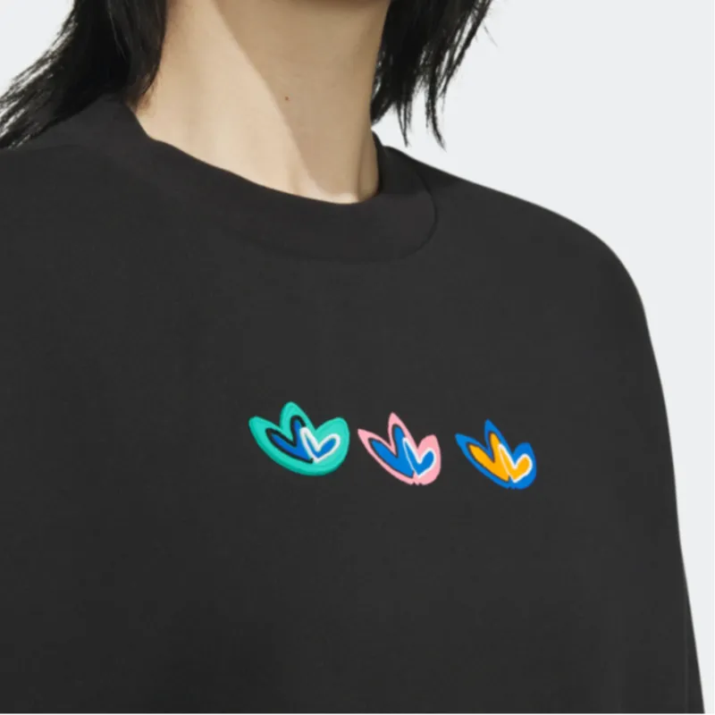 Adidas Originals Sweatshirts Women's Black-4