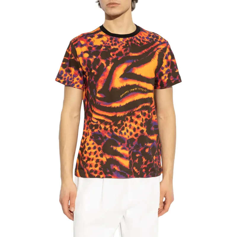 VERSACE JEANS COUTURE Graphic Print Crewneck T Shirt-1