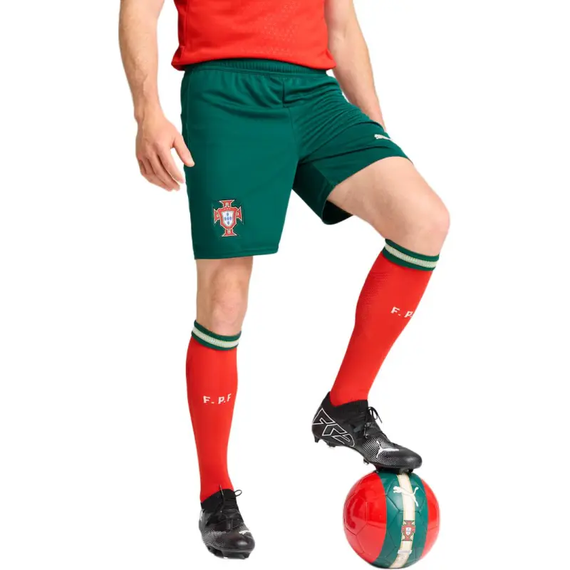 PUMA x FPF DRYCELLSHORTS Soccer Bottoms Men's Green-2