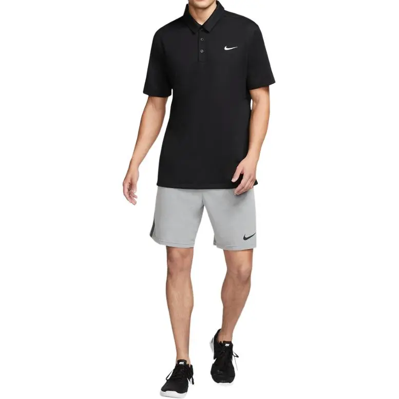 Nike Polo Shirts Men Black-2