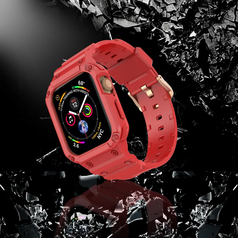 KVZUVUU Apple Compatibility Watch Band TPU Material-8