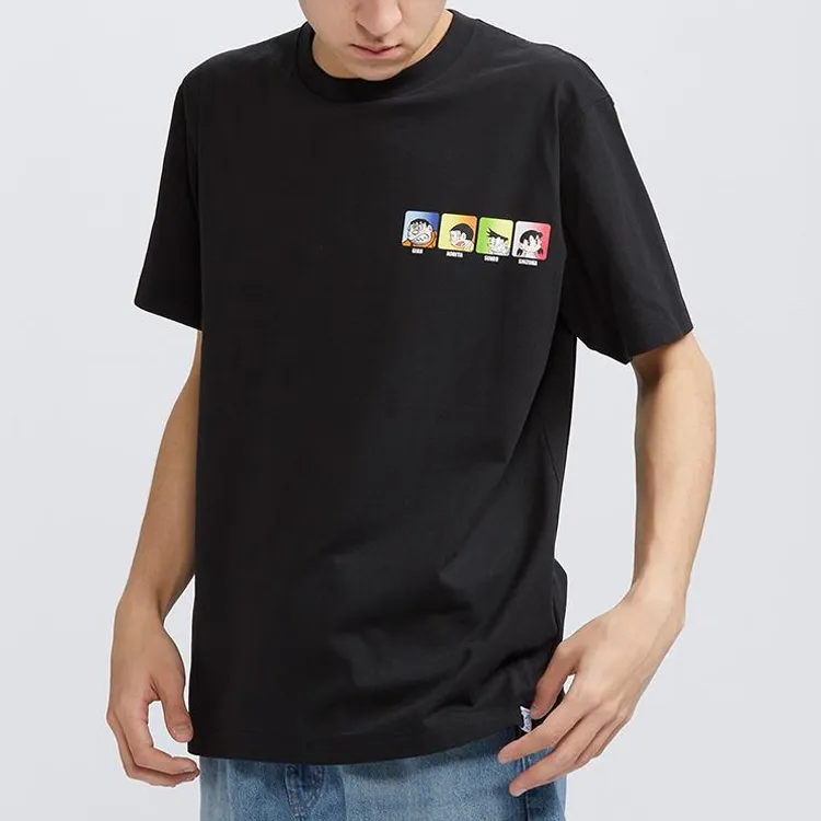 UNIQLO Regular T-Shirt Unisex Black-2