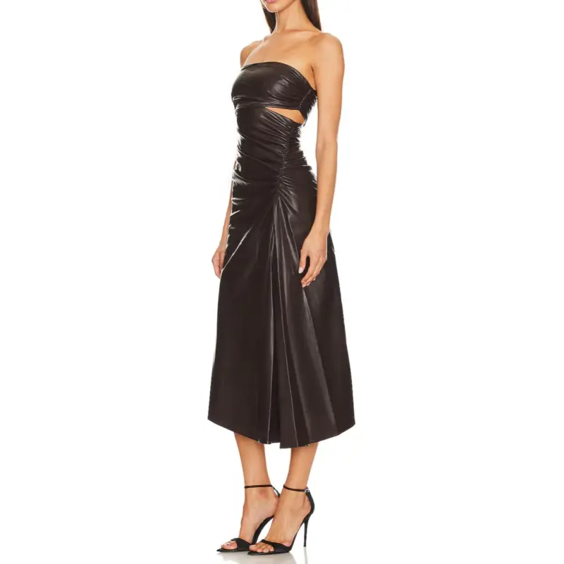 A.L.C. Sleeveless Dress Women's Umber-3