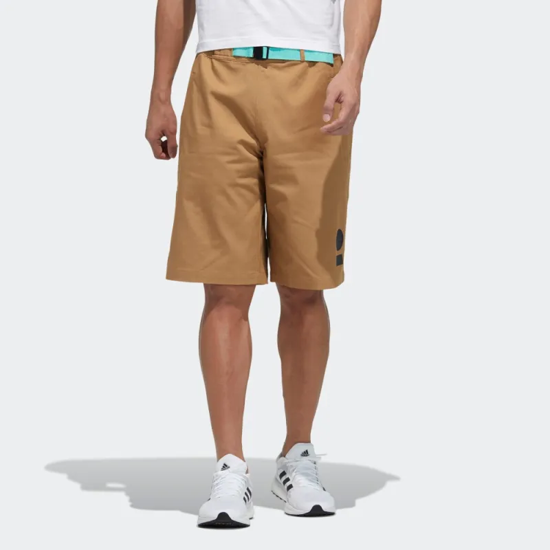 Adidas Casual Shorts Men Cardboard Yellow-1