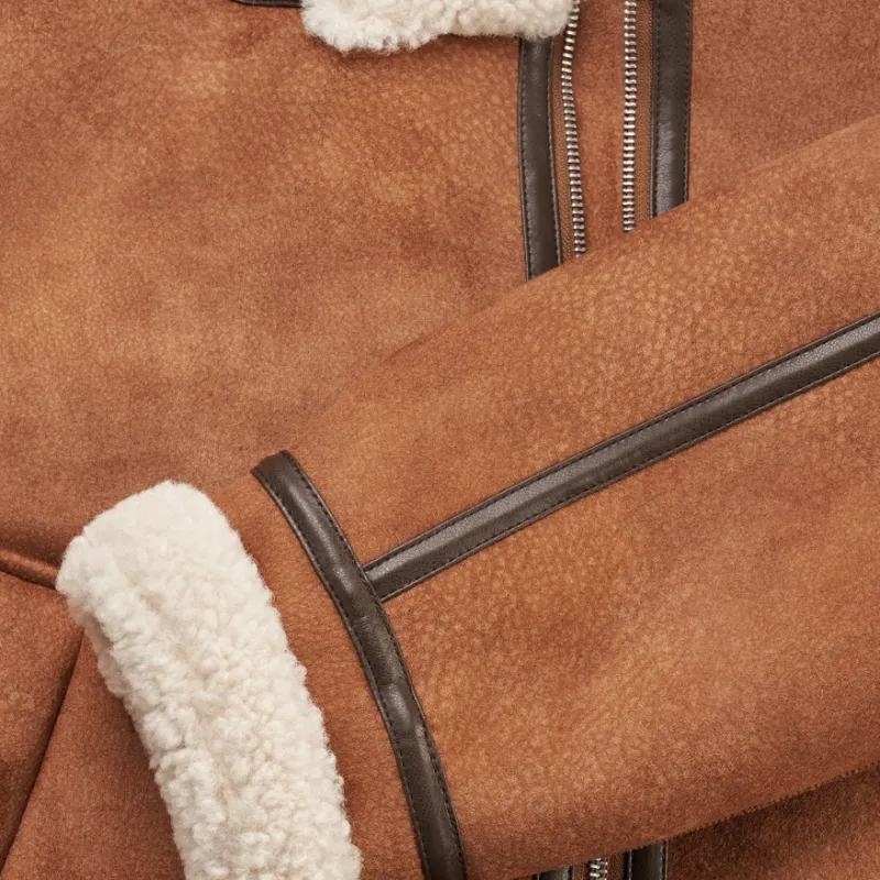 Levis Jackets Women's Caramel-3