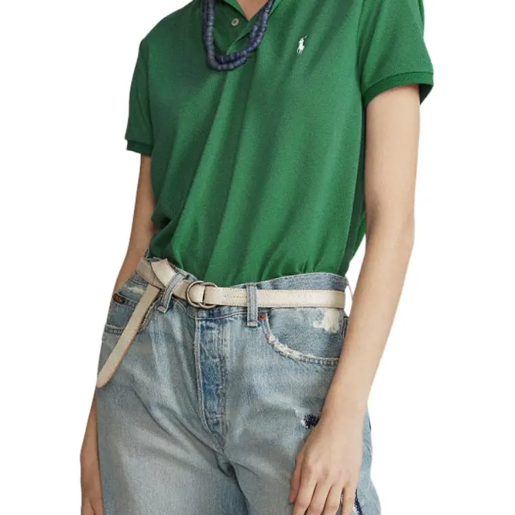 Polo Ralph Lauren SS22 Polo Shirt Women's Green-4