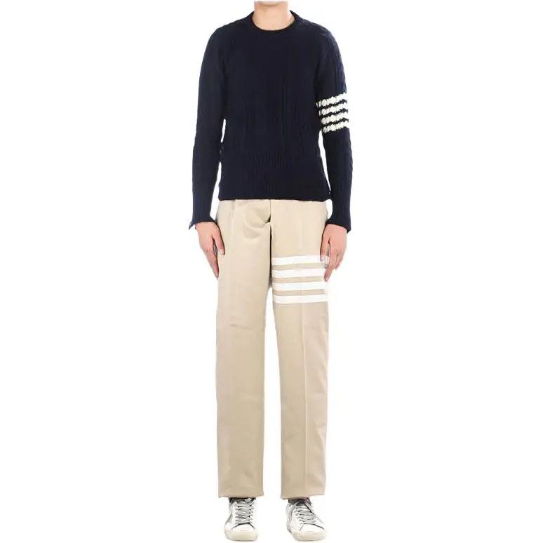 THOM BROWNE· Casual Pants Men's Brown-3