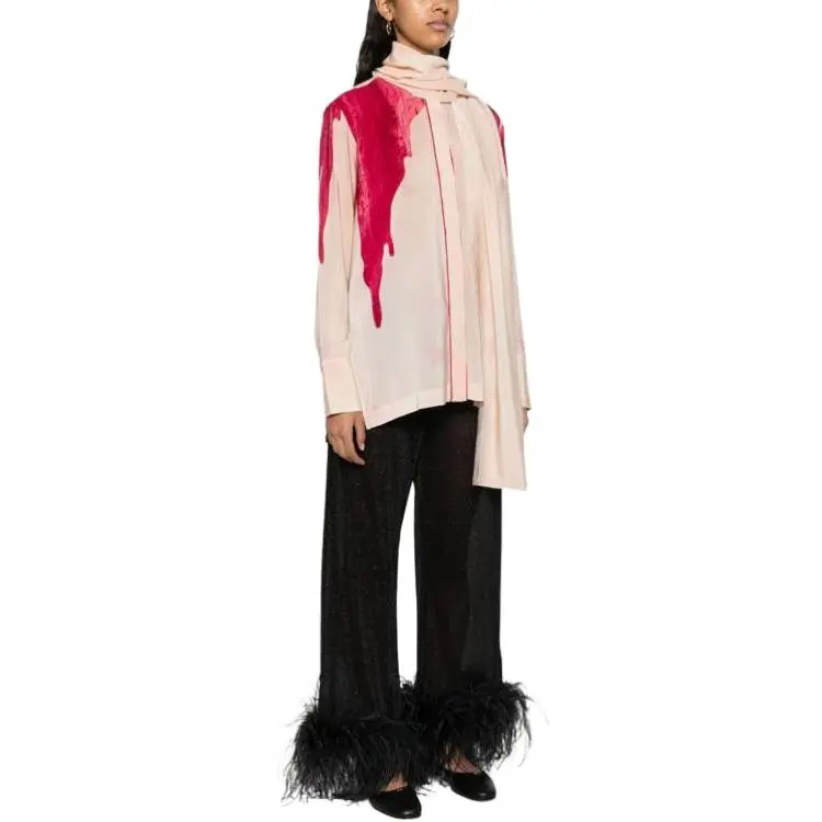 F.R.S For Restless Sleepers Eunice Palm print Shirt-3