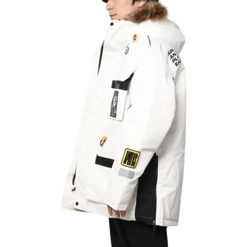Aape Flap pockets Hooded Padded Jacket-2