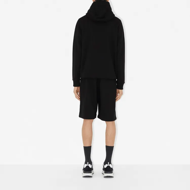 Burberry Embroidered Monogram Ekd Cotton Hoodie-2