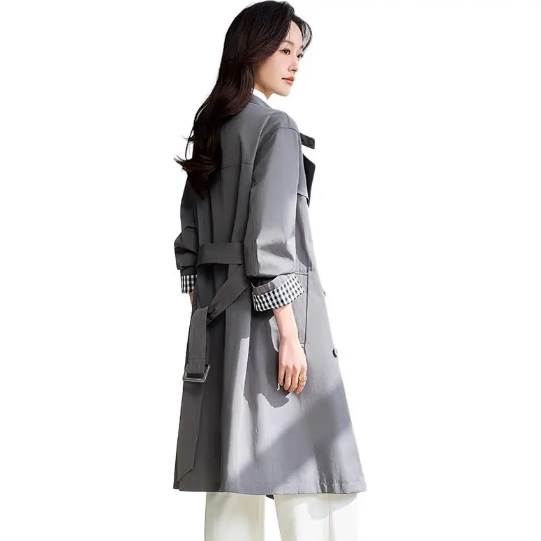 Yi Mengyuan Trench Coat Women's-7