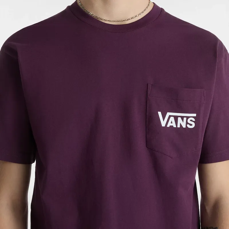 Vans Classic Back T-Shirt Men Purple-4