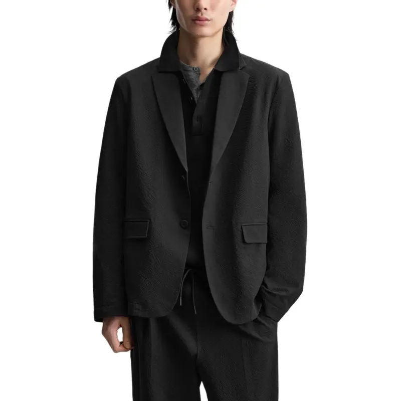 ZARA Business Suit Men's Sea Blue-2