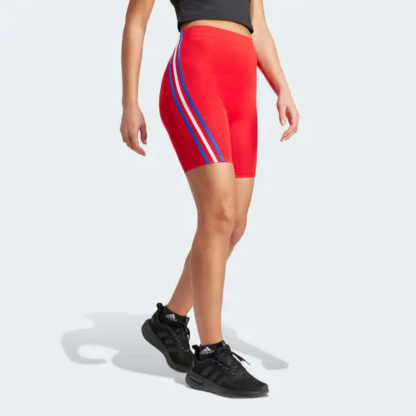 Adidas Free Shipping With AdiClub Future Icons 3 Stripes Biker Shorts-3