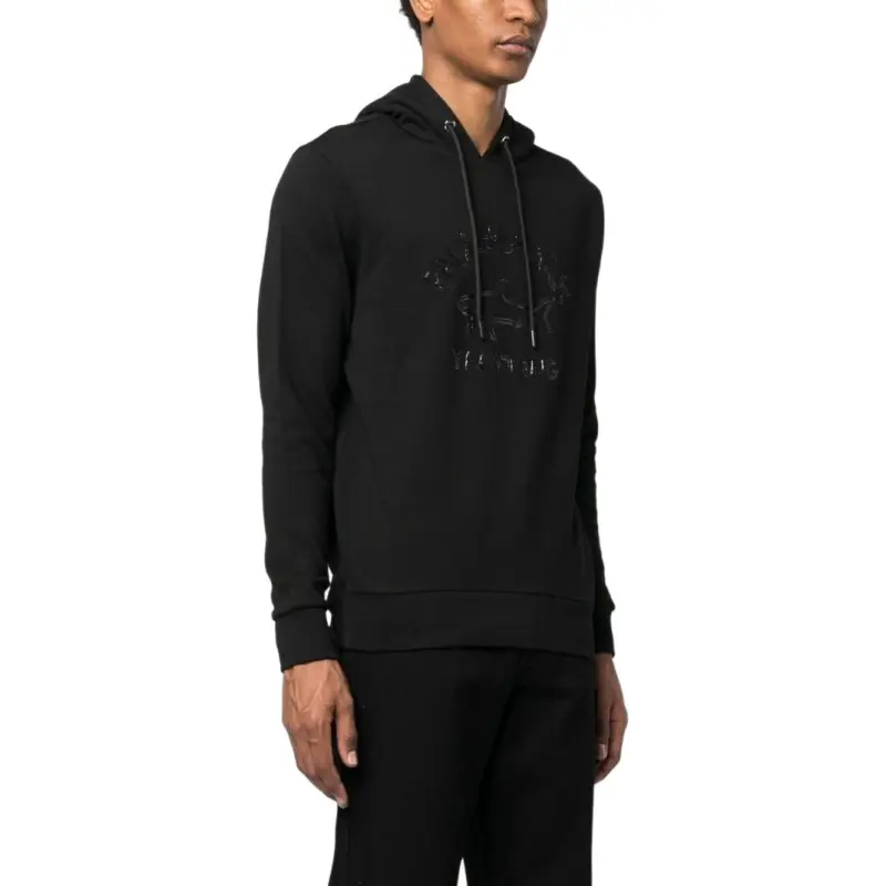 Paul & Shark Logo print Drawstring Hoodie-3