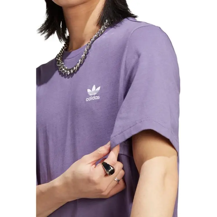 Adidas Originals T Shirts Men Technology Purple-4