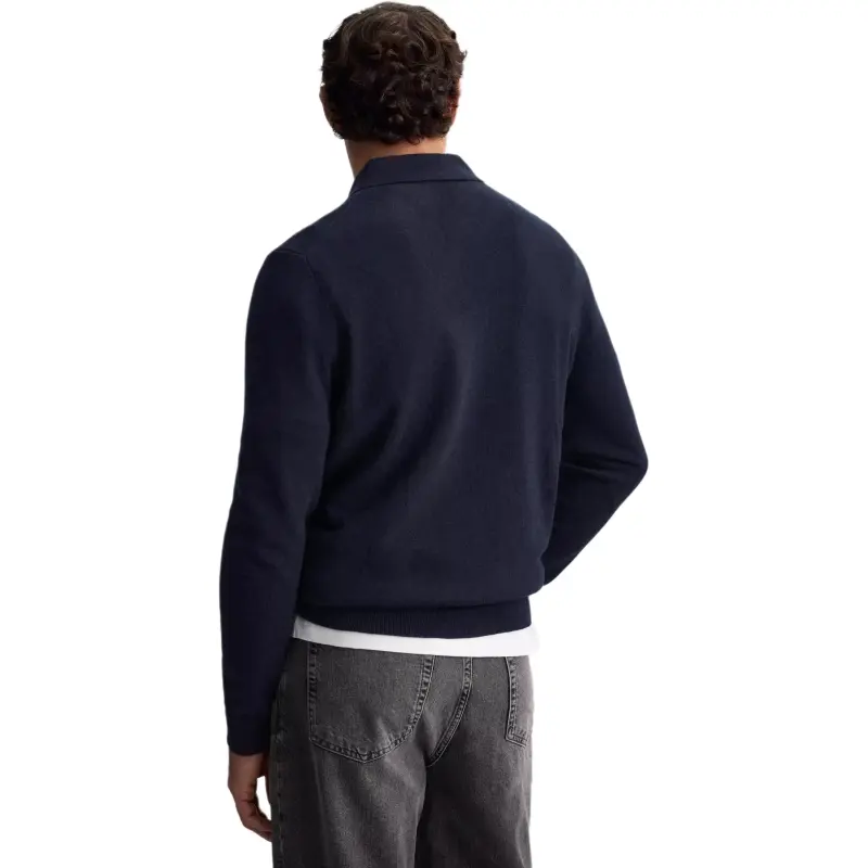 ZARA Polo Shirt Men's Dark Blue-1