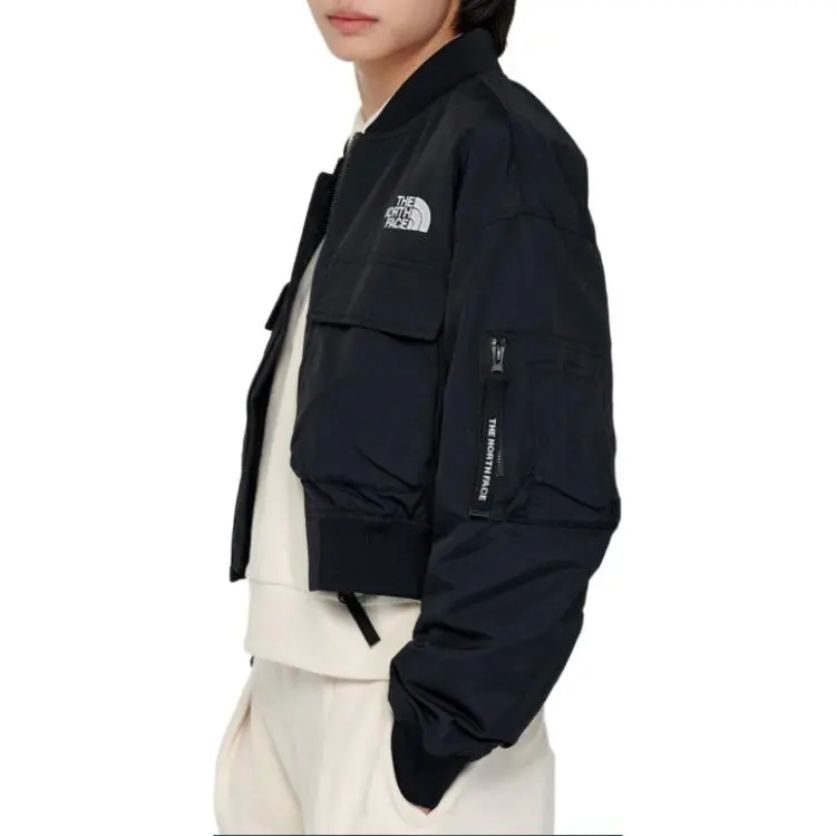 THE NORTH FACE FW24 All Round Bomber Jacket Unisex Black-3