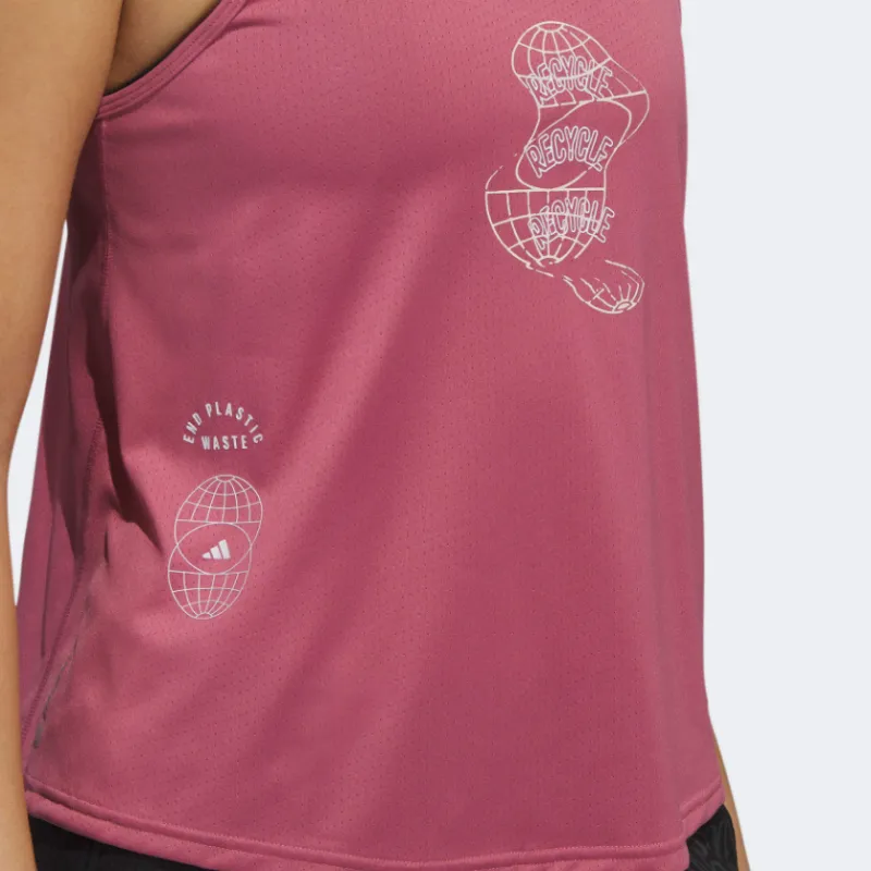 Adidas Tank Tops Women's Pink-4