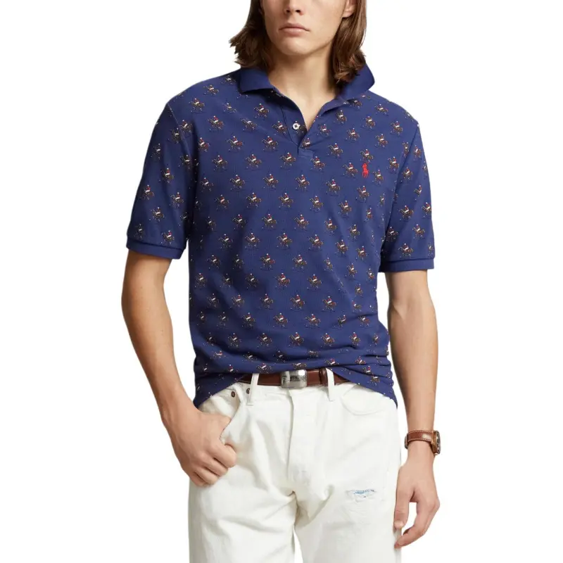 Polo Ralph Lauren Polo Pony print Cotton Polo Shirt-3