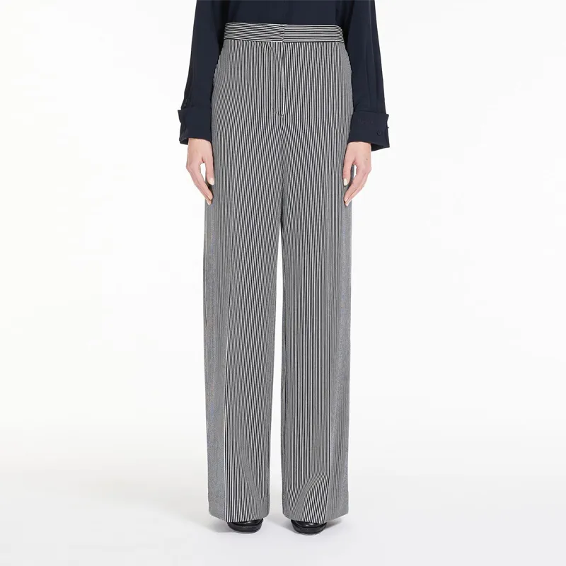 MaxMara Stripe pattern Trousers-2