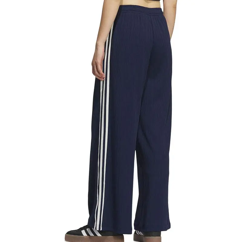 Adidas Originals Track SS25 Knitted Sweatpants Women's Dark Blue-1