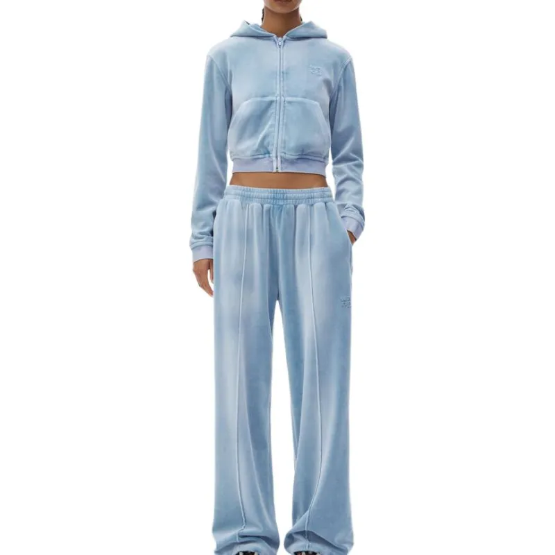 Alexander Wang Velvet Hoodie-2