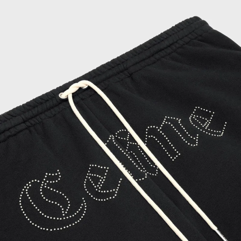 CELINE Casual Shorts Men Black-2