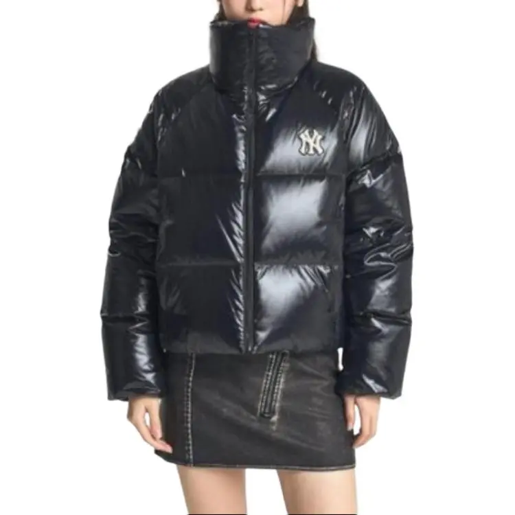 MLB Down Jackets Women's Black-4