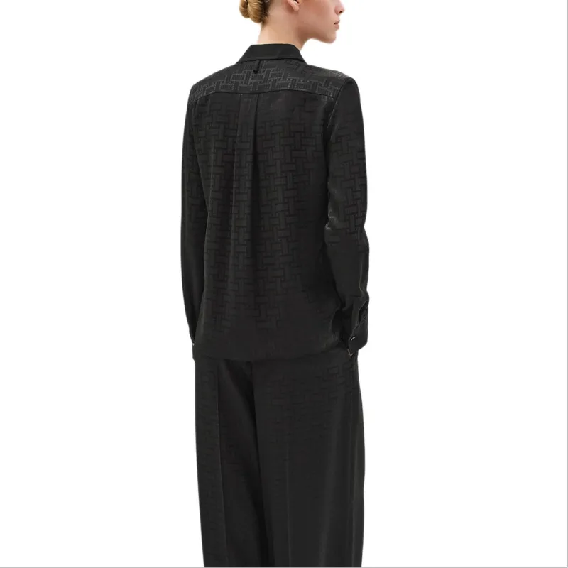 HERMES SS25 Shirt Women's Black-1