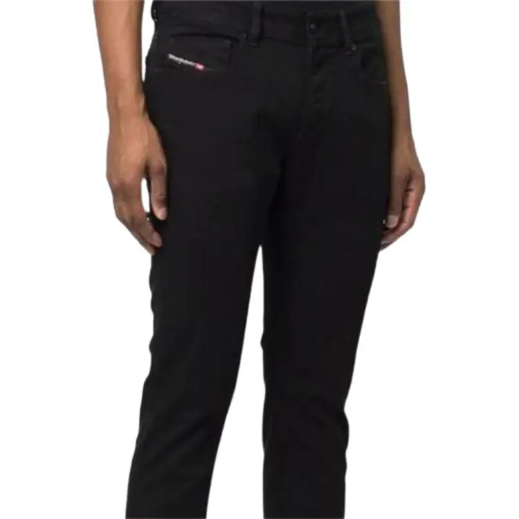 DIESEL Sleenker Logo Patch Slim Fit Jeans-4
