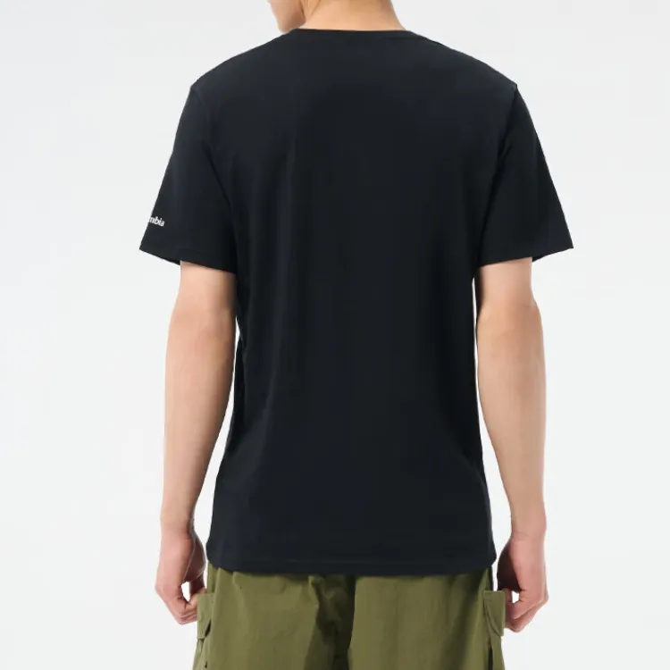 Columbia T Shirts Men Black/025-3