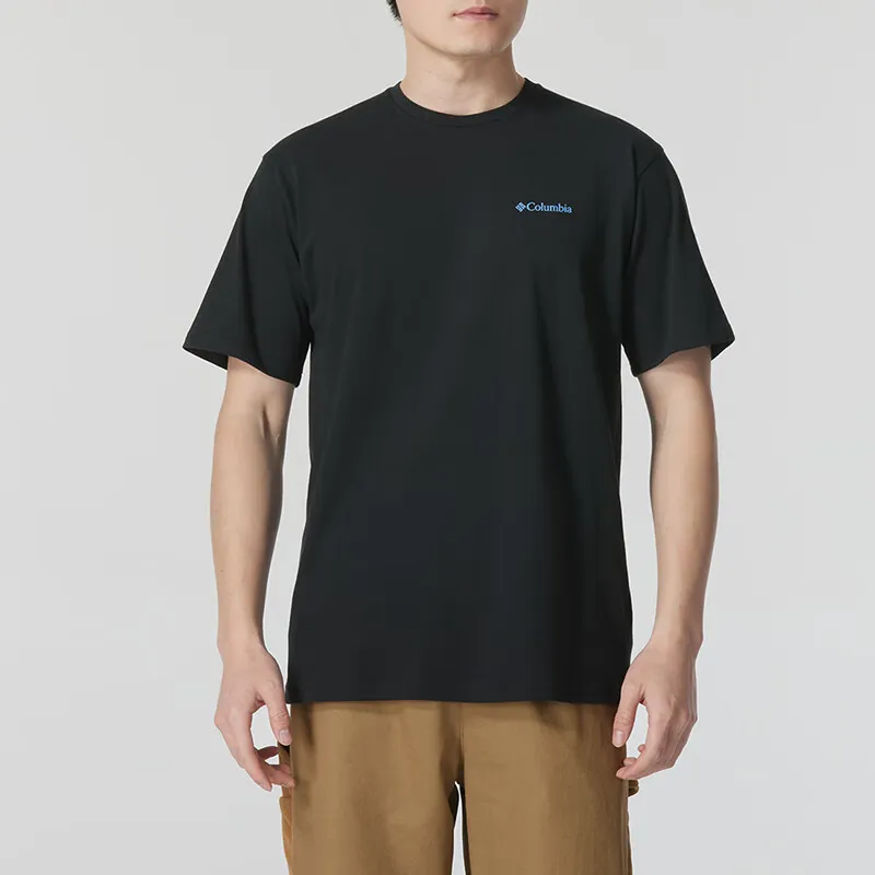 Columbia T Shirts Men Black-3