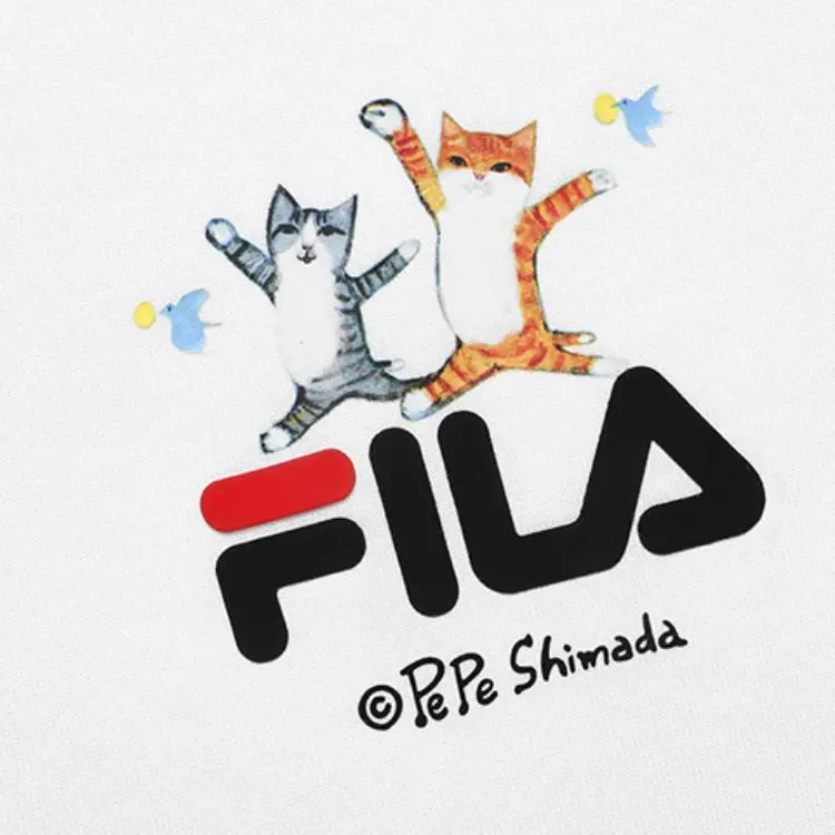 FILA x Pepe Shimada T-Shirt Women's Standard White-2