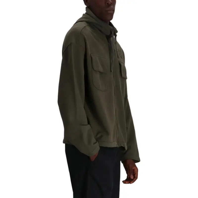 C.P.Company Fleece Zip up Hoodie-1